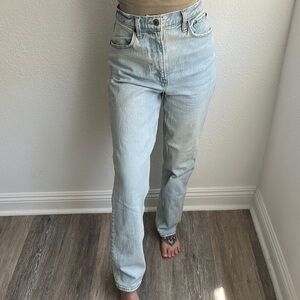 Abercrombie & Fitch Classic Blue Straight Leg Jeans